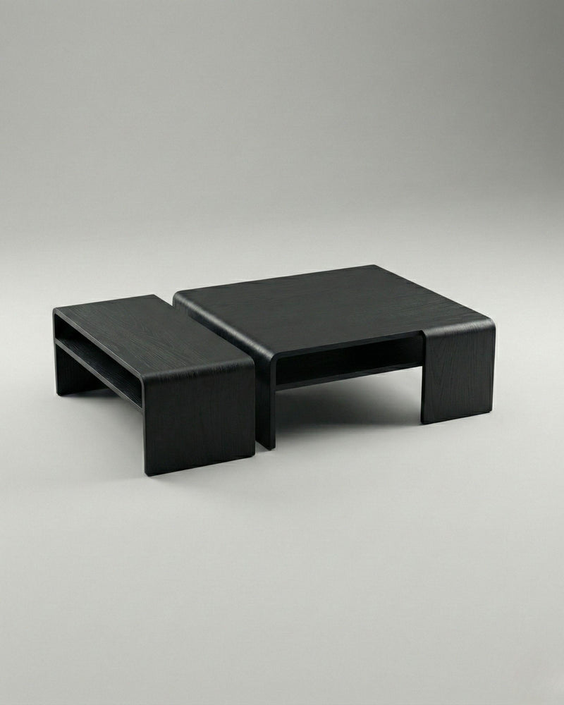 KA.I Coffee Table — Black Oak