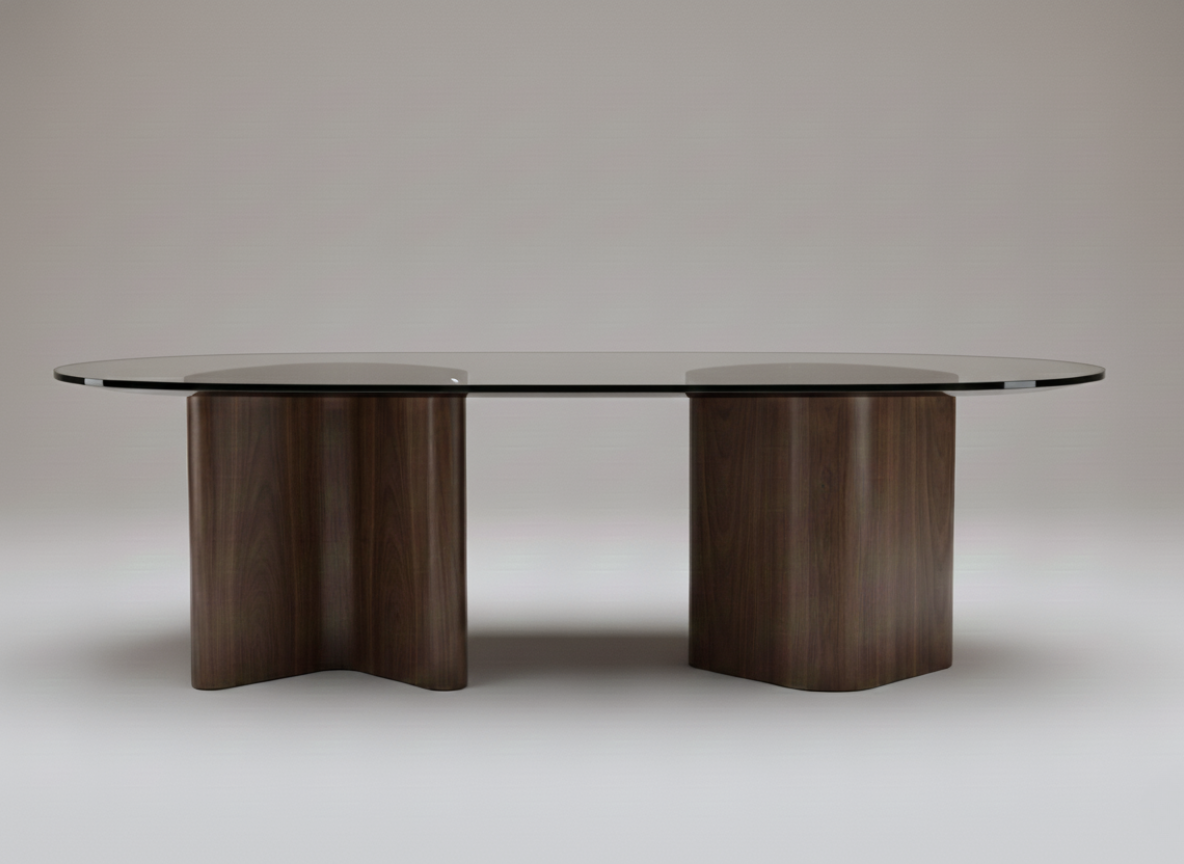 RO.ND Dining Table Wood - V Edition