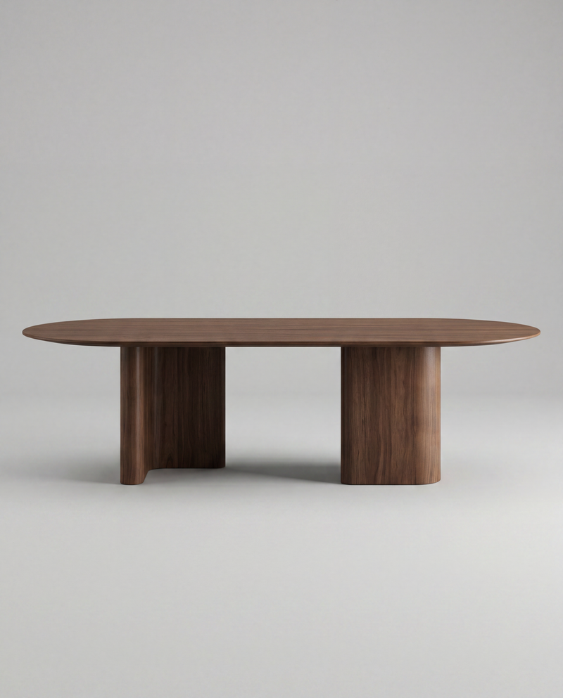 RO.ND Dining Table Wood — 260 / Wood