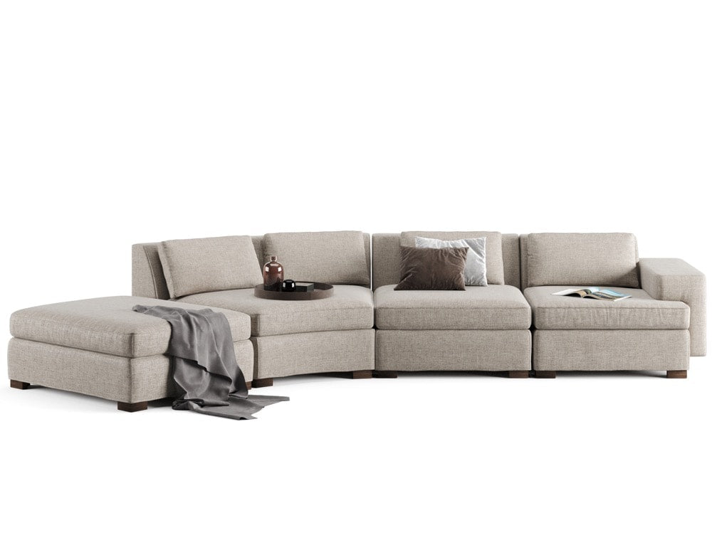 CL.AW - 4 - Seater Radial Sofa