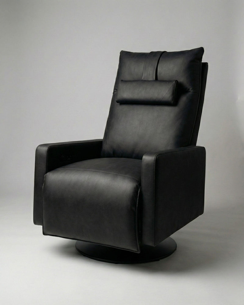 DOT. GO - Leather — Black Faux leather