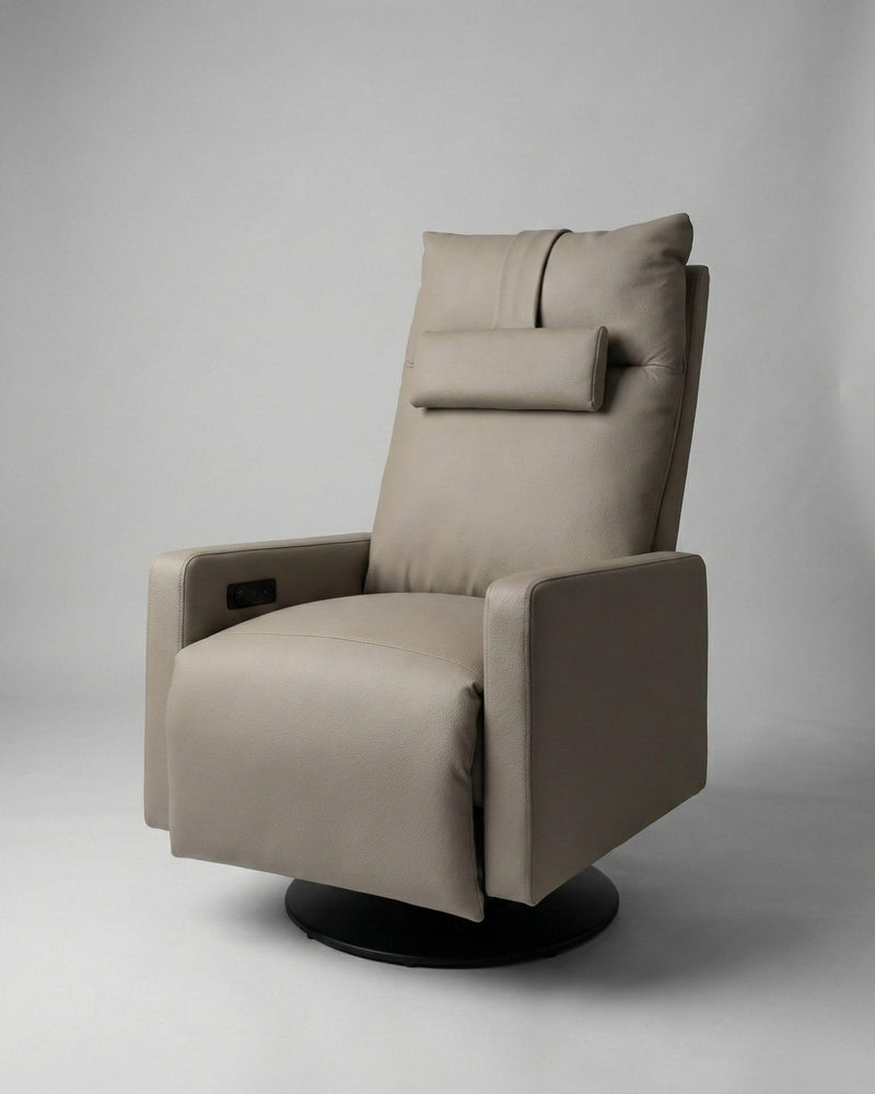 DOT. GO - Leather — Greige Faux leather