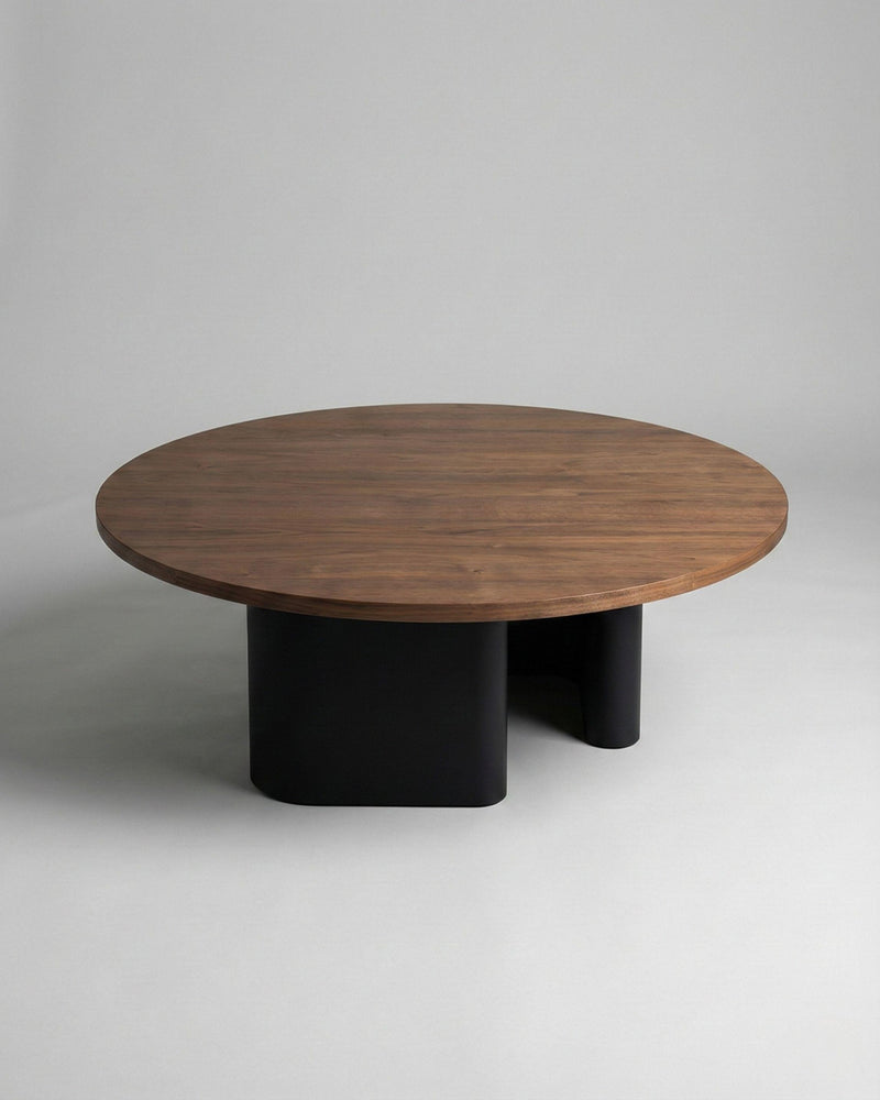 RO.ND Coffee Table — Black Base