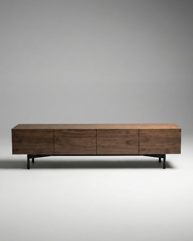 GL.ID Wood TV Unit — 4 Drawers