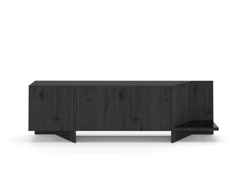LI.FT Sideboard - Black Oak — 220 / Black Marble