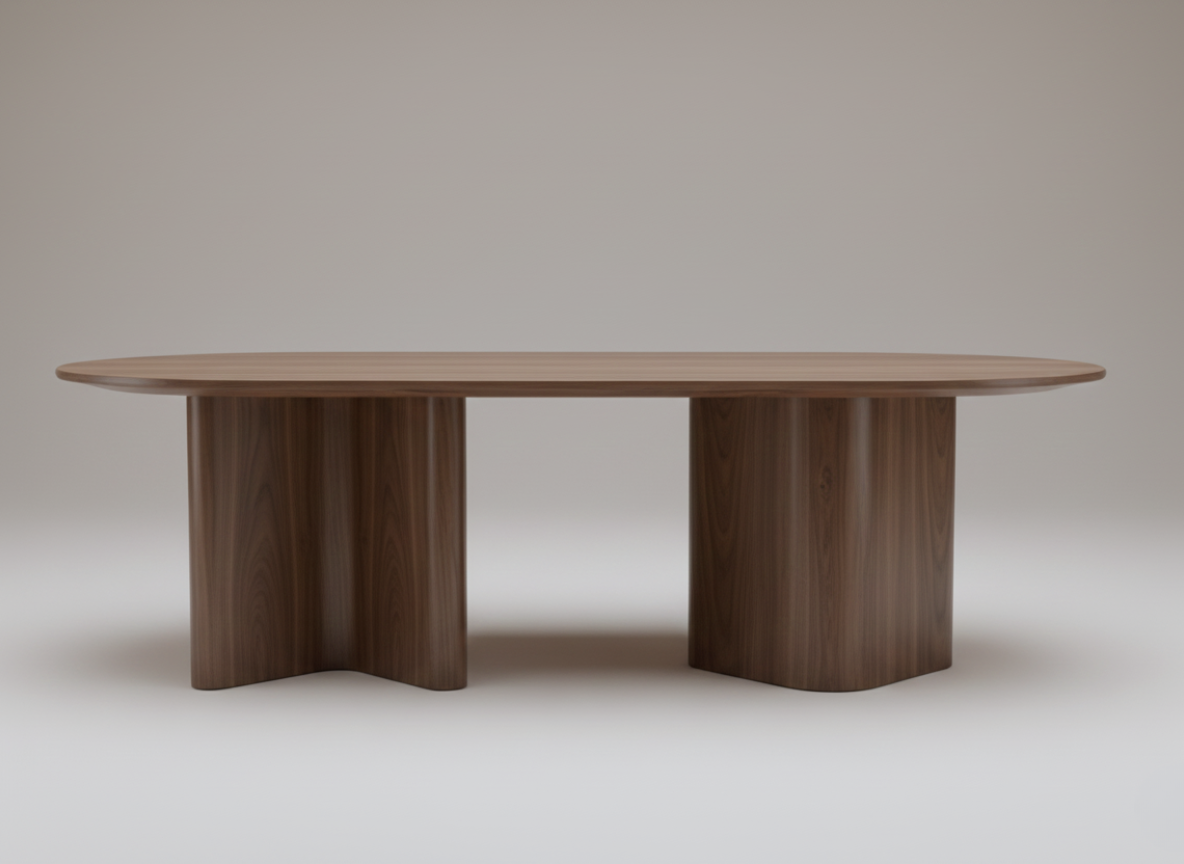 RO.ND Dining Table Wood - V Edition