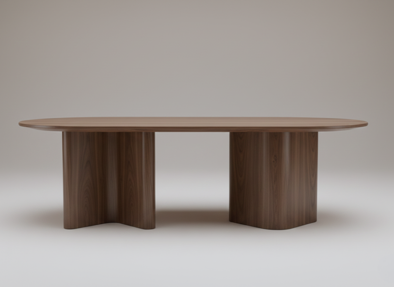 RO.ND Dining Table Wood - V Edition — 260 / Wood
