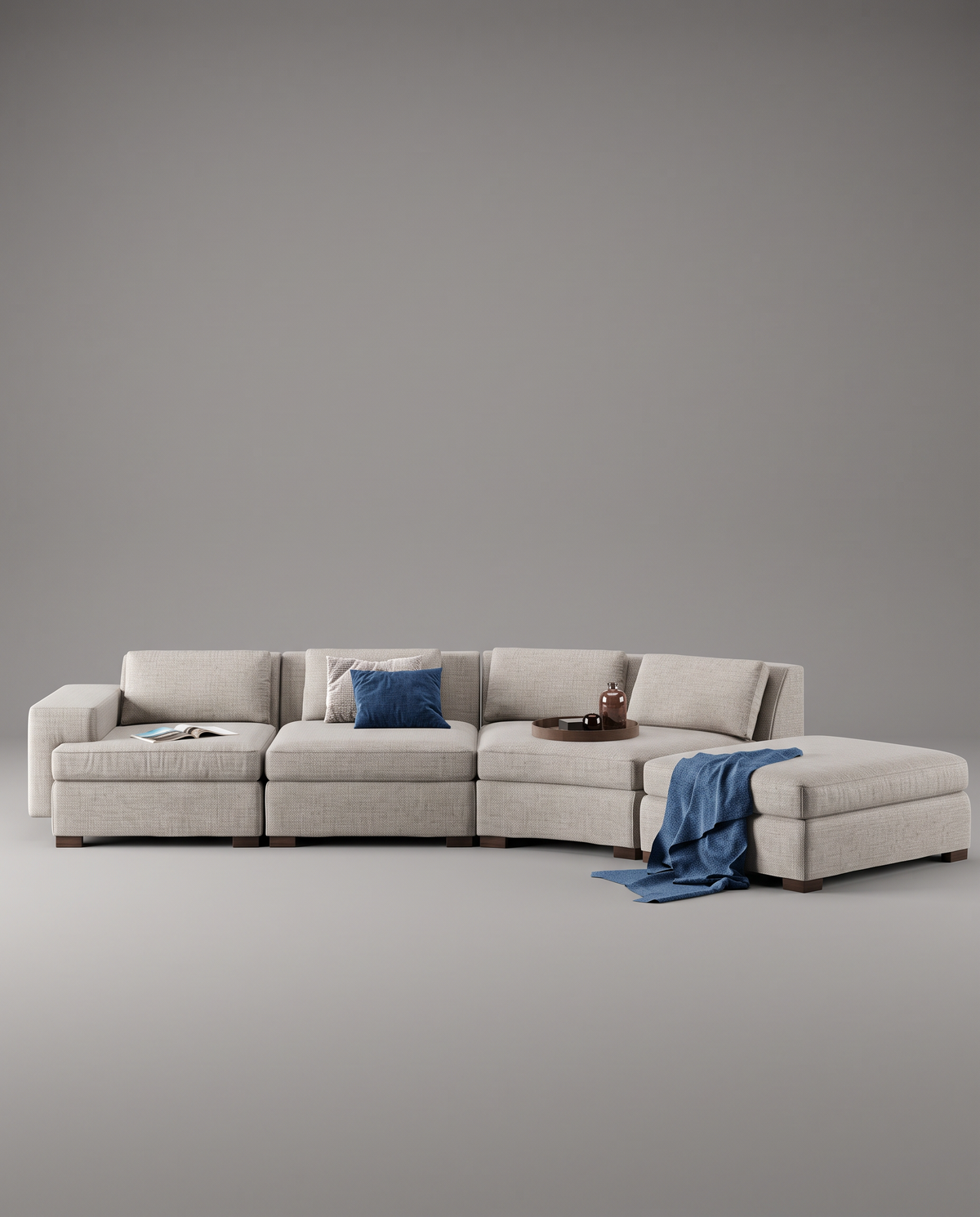 CL.AW - 4 - Seater Radial Sofa