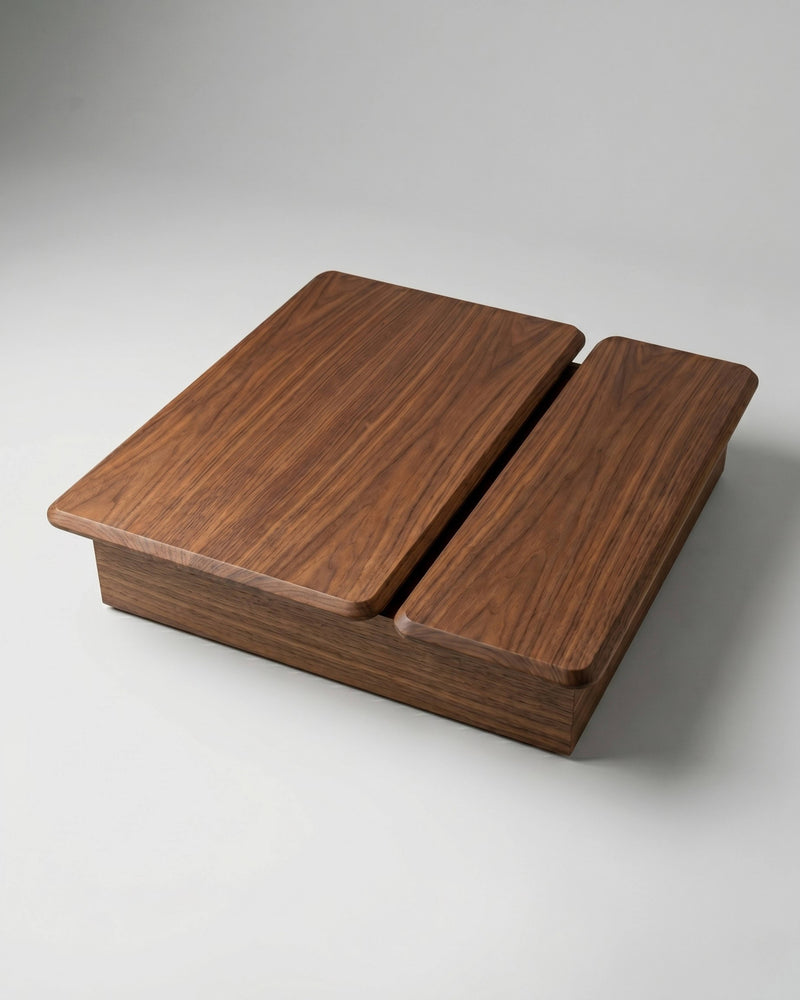 DI.VD Coffee Table — Walnut