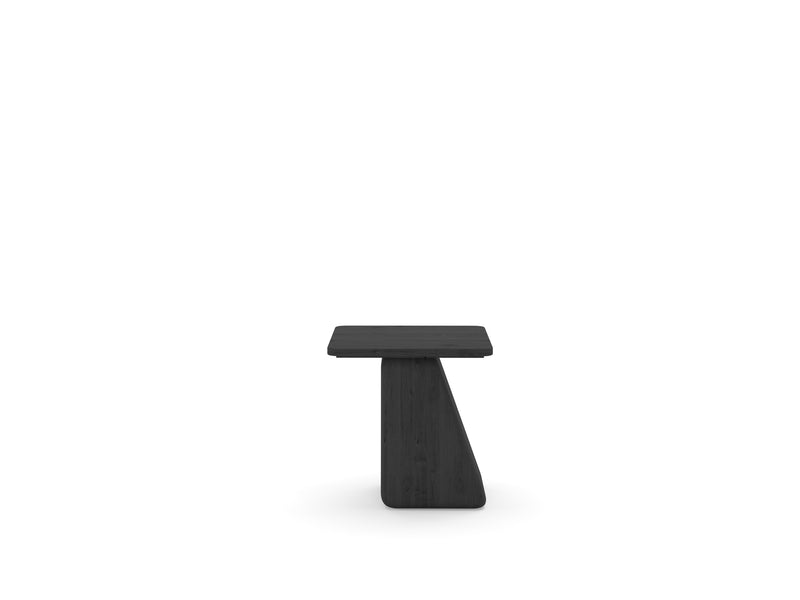GE.OM Side Table — Black Oak / 45 Cm