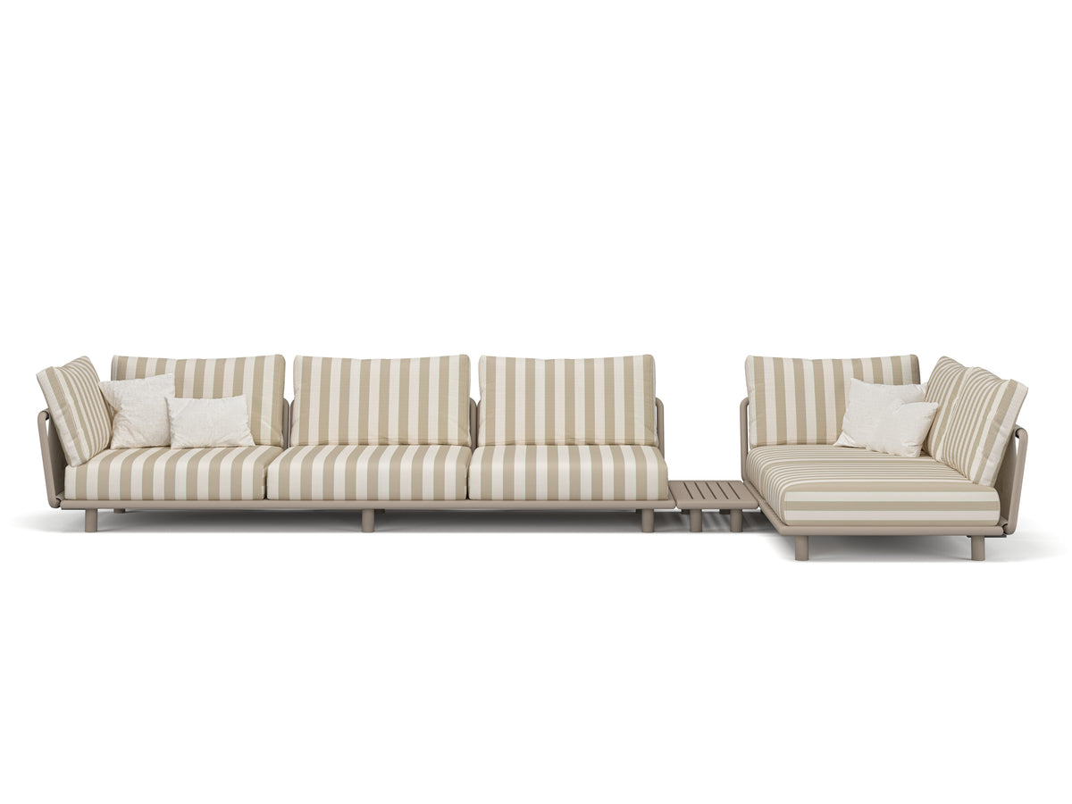 LU.NA - 4 - Seater L Shape