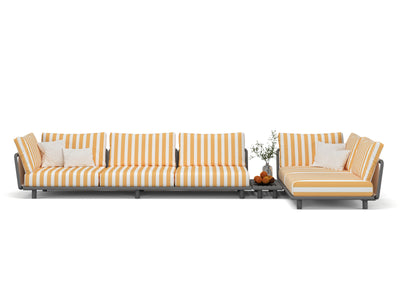 LU.NA - 4 - Seater L Shape