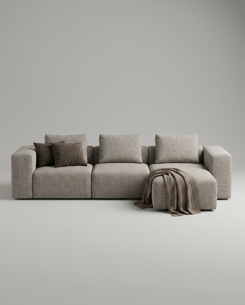 RT.ZY - 3 - Seater L Shape — Left
