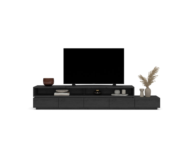 SA.ND T.V Unit - Stepped — 2500 / Oak