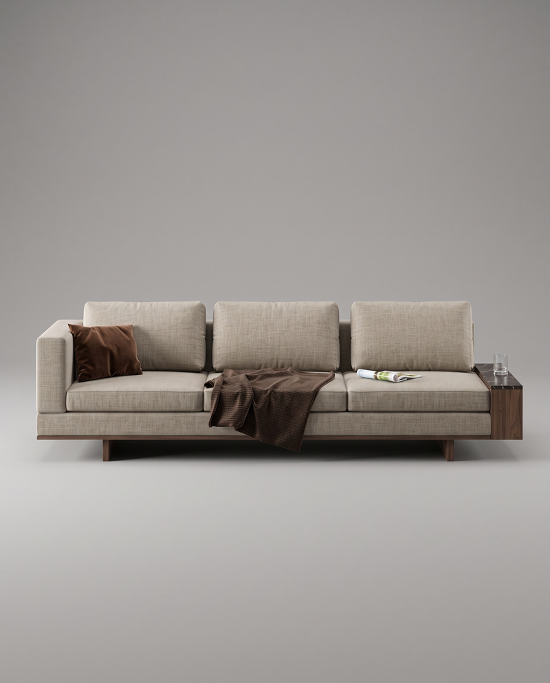 TA.BE Three Seater + Table — Left