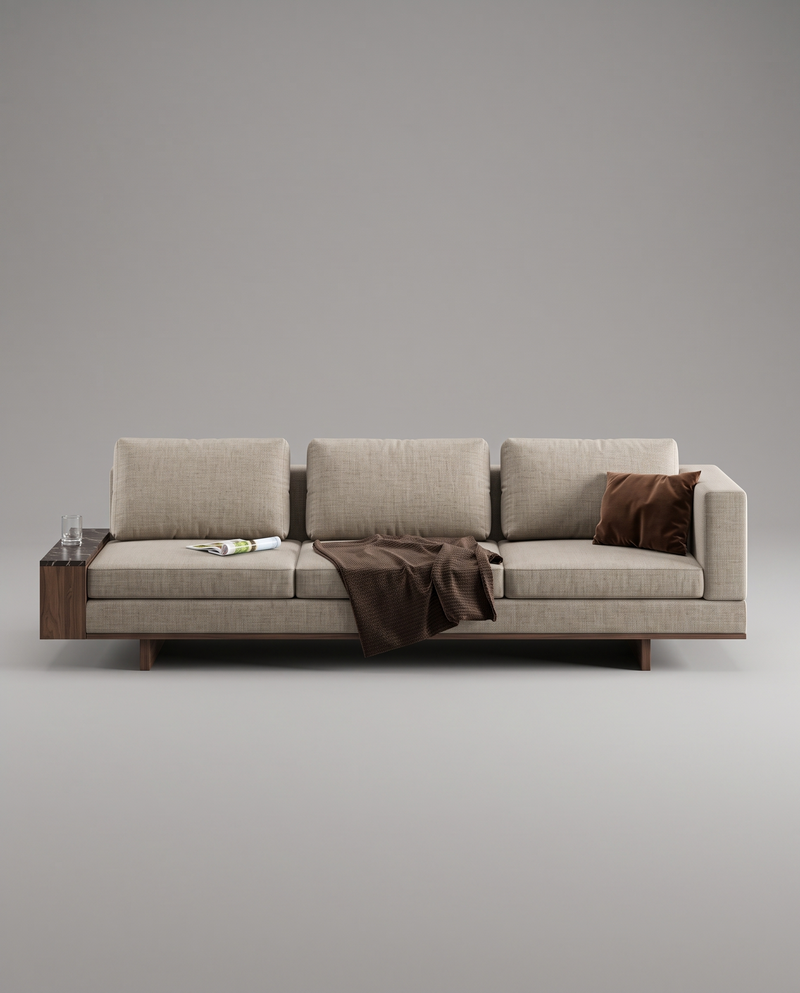 TA.BE Three Seater + Table — Right