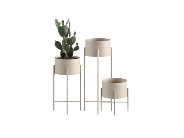 IX.IA Round Planter Set