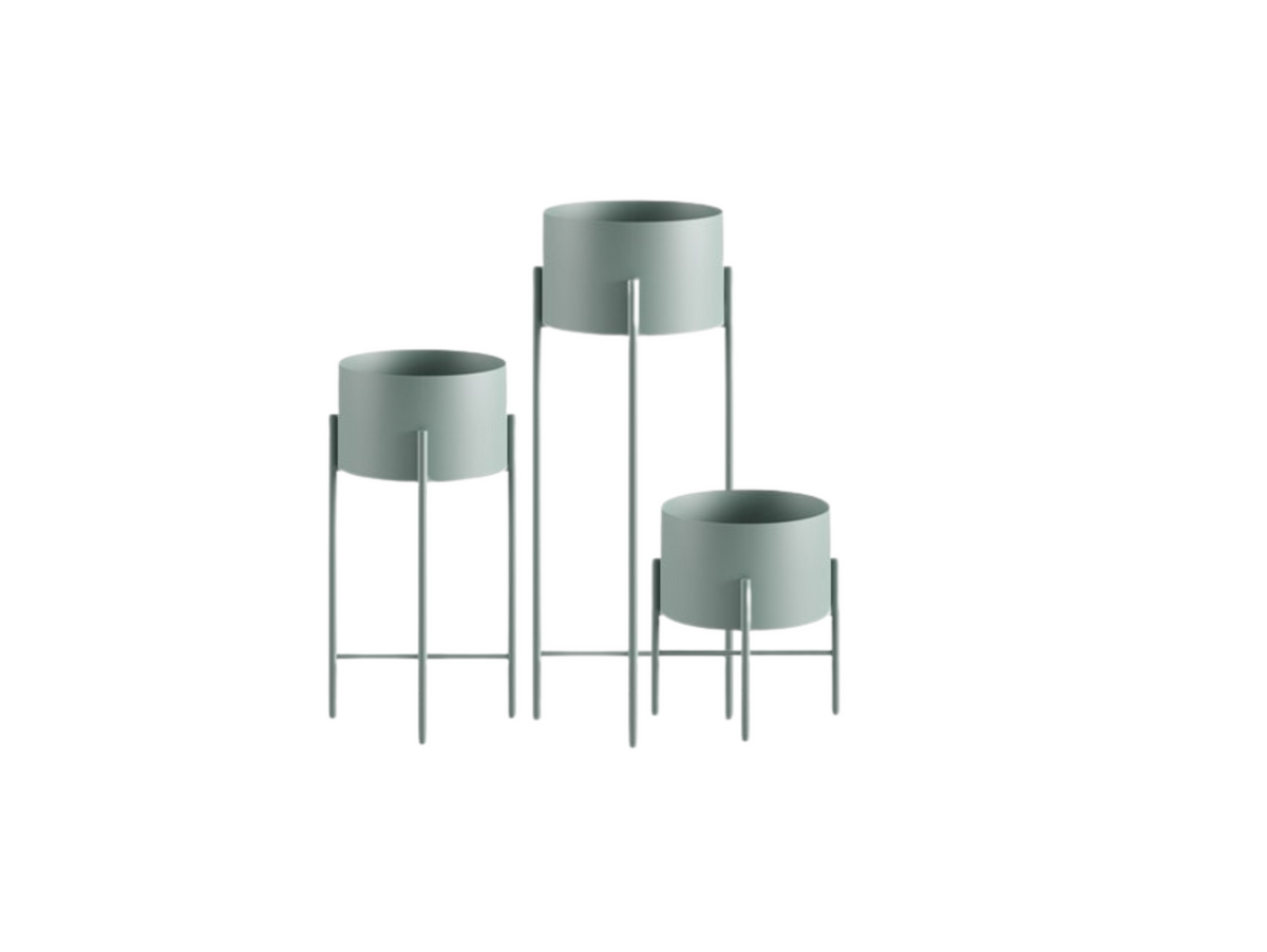 IX.IA Round Planter Set
