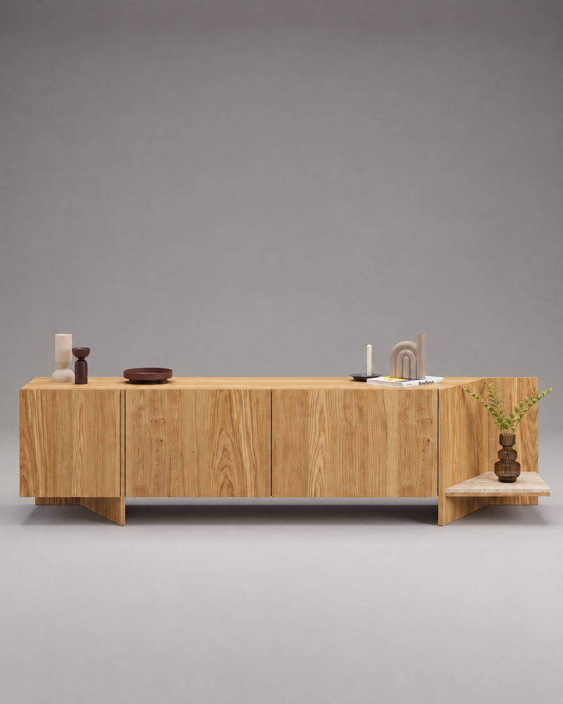 LI.FT Sideboard - Olive — 240 / Traventine
