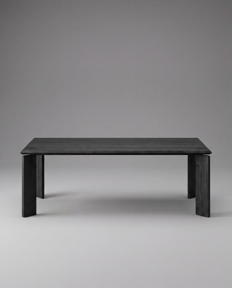 LI.FT Dining Table - Black Oak — 220 / Wood