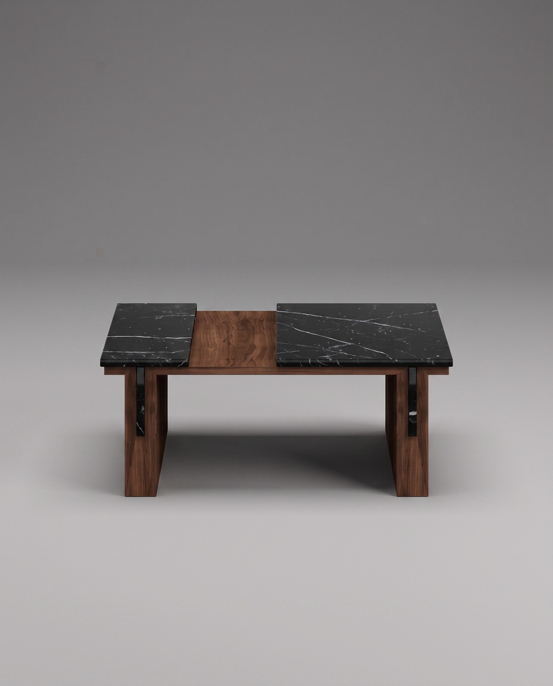 T. Coffee Table — 900*900 mm / Black Marble
