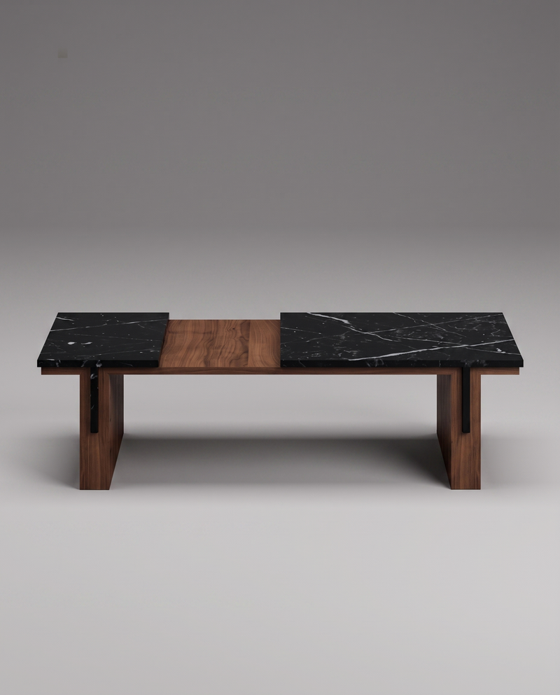 T. Coffee Table — 1200*1200 mm / Black Marble