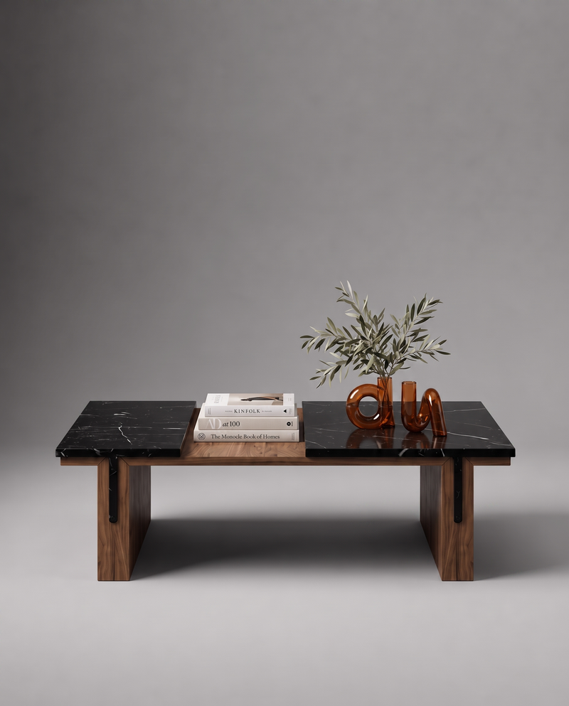 T. Coffee Table — 1300*800 mm / Black Marble