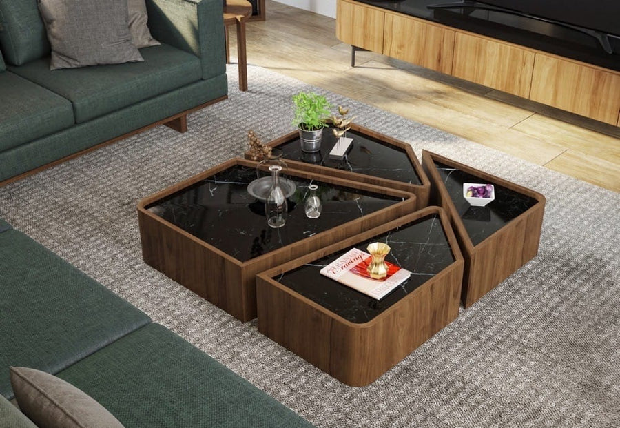 MA.TI Coffee Table Set - coffee table by DE.CI, made in Cairo