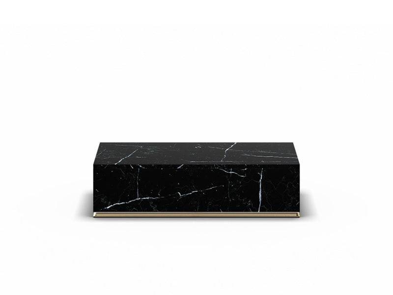 CU.BE Coffee Table — 35 cm / Black Marble / 1200*600 mm