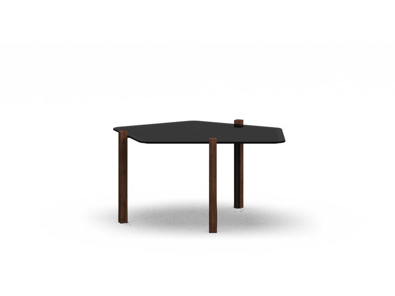 OC.TA Coffee Table — 45 cm / Black Glass
