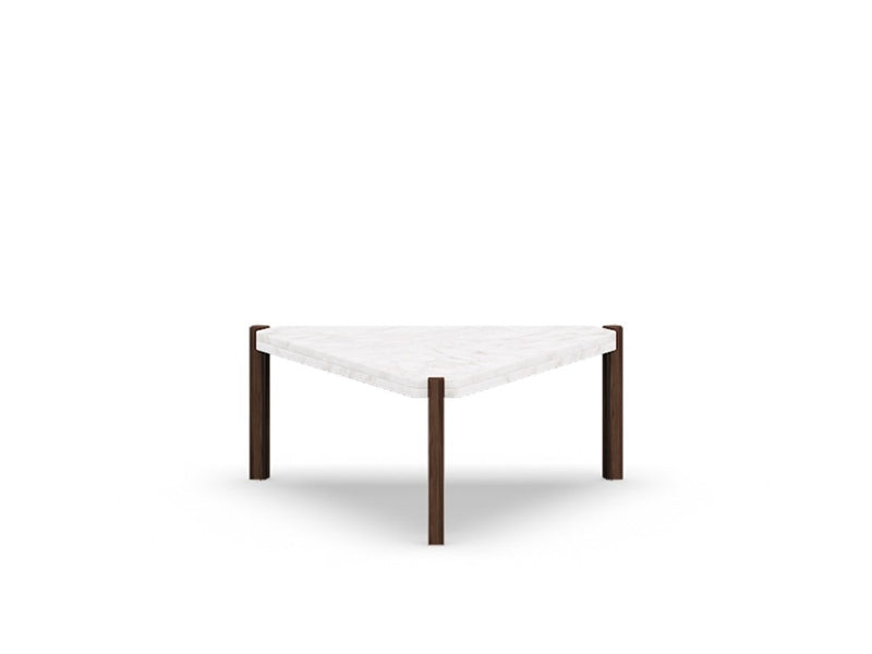 T.RI Coffee Table — 35 cm / White Marble