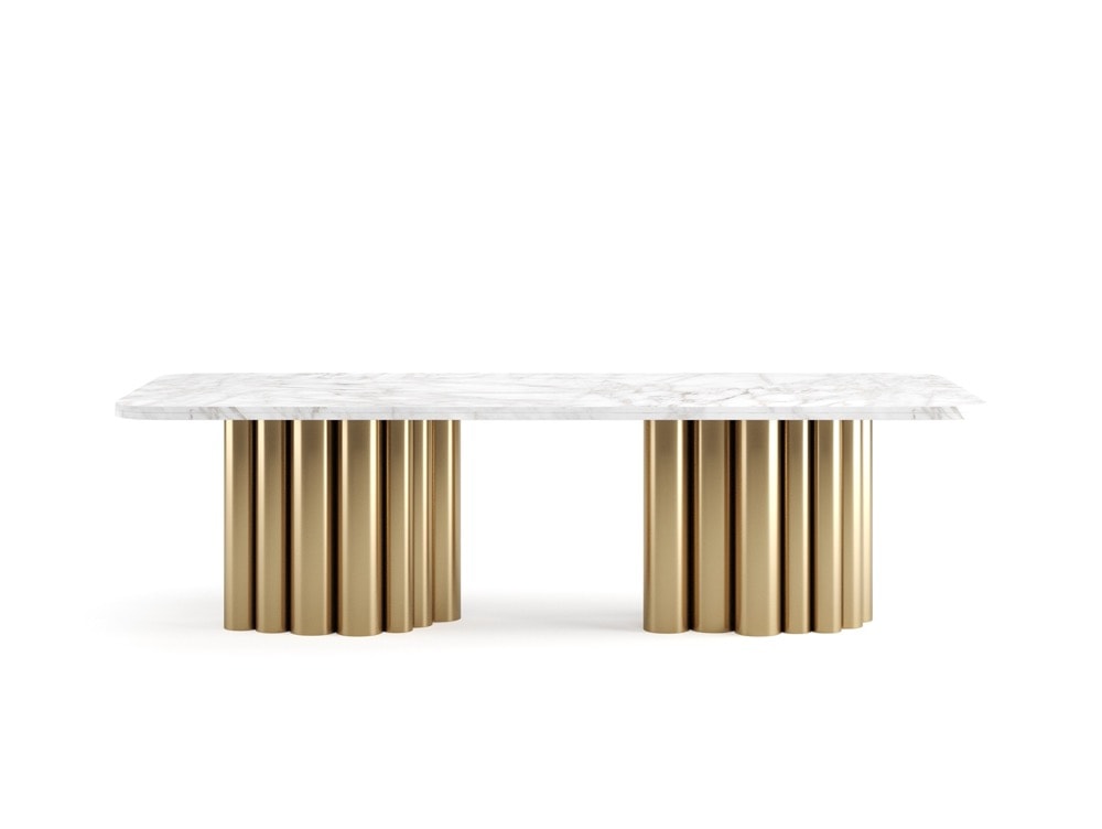 FR.ST Dining Table Brass