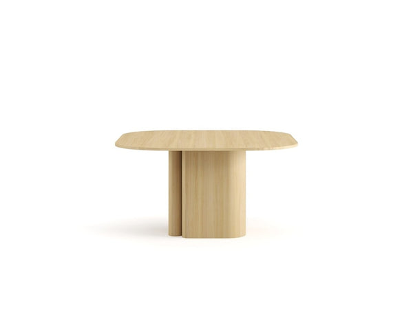 RO.ND Light Wood Dining Table