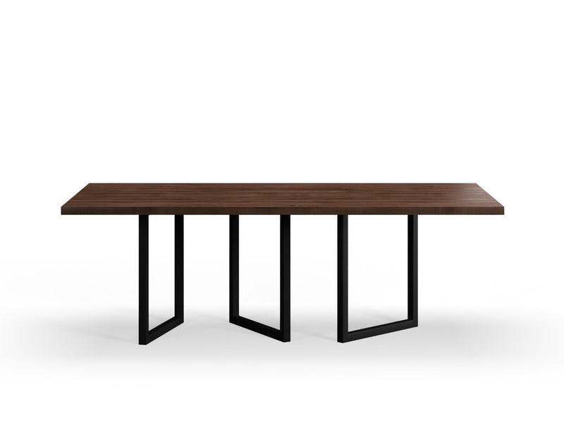 EQ.UI Dining Table Rectangle — 8 seats - Rectangle / Wood