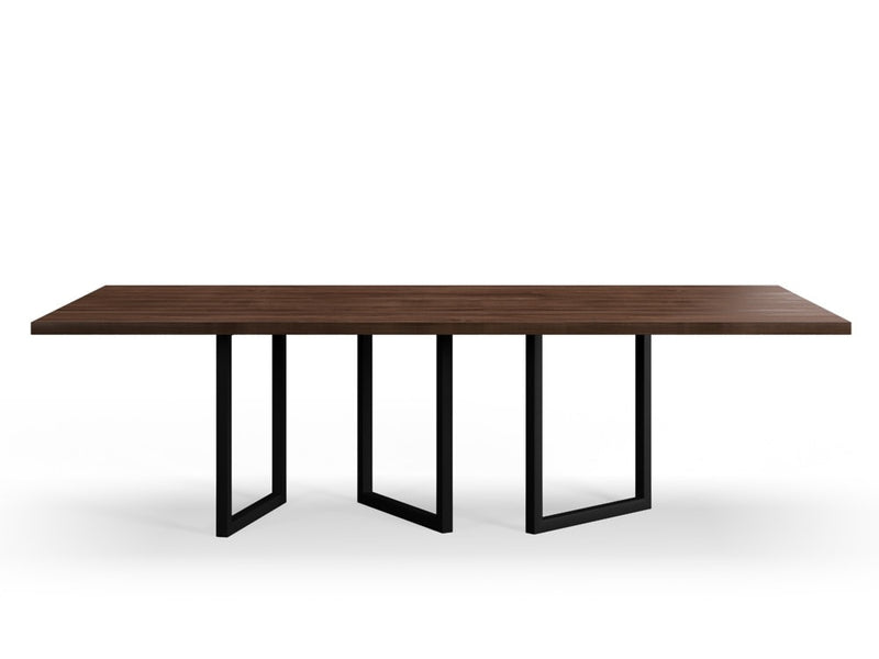 EQ.UI Dining Table Rectangle — 10 Seats - Rectangle / Wood