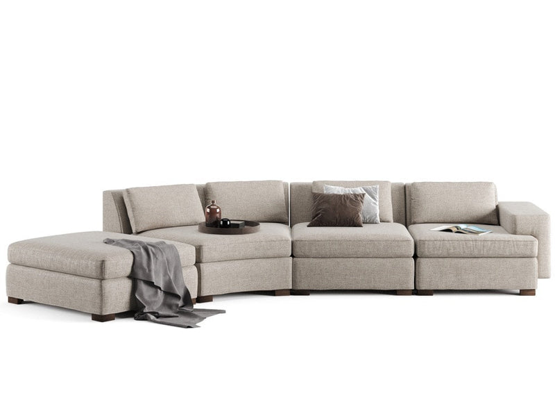 CL.AW - 4 - Seater Radial Sofa — Right