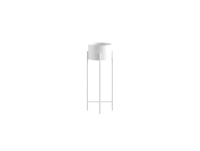 IX.IA Round Planter — 79 cm / WHITE