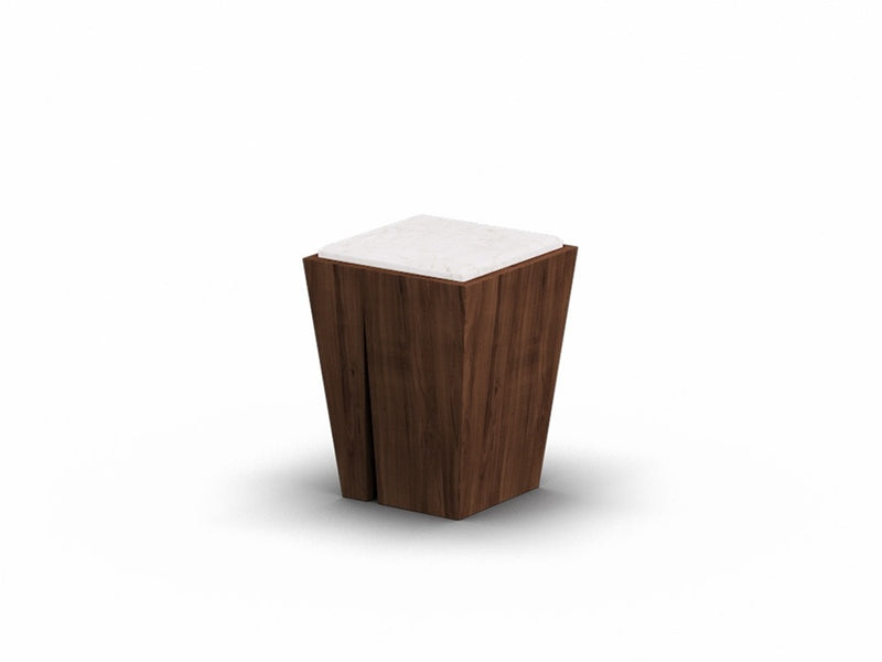 SL.IE Side Table — 45 cm / White Marble