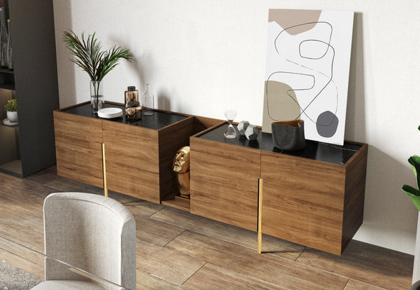 FR.ST Sideboard Brass