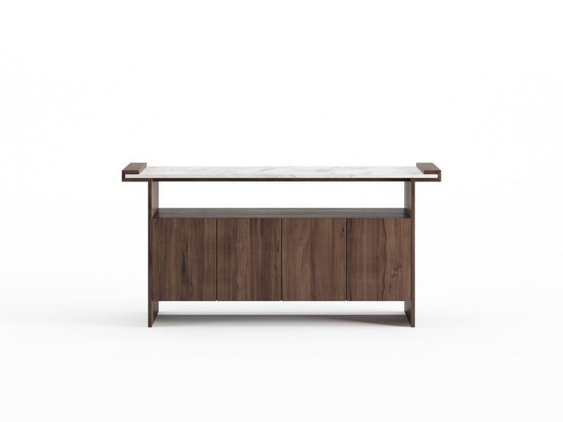 HO.LD Sideboard — 4 Doors / White Marble