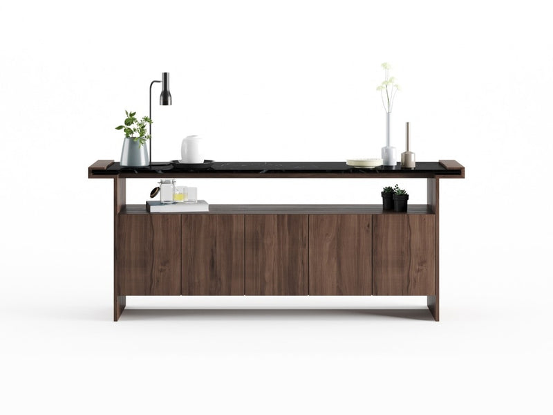 HO.LD Sideboard — 5 Doors / Black Marble