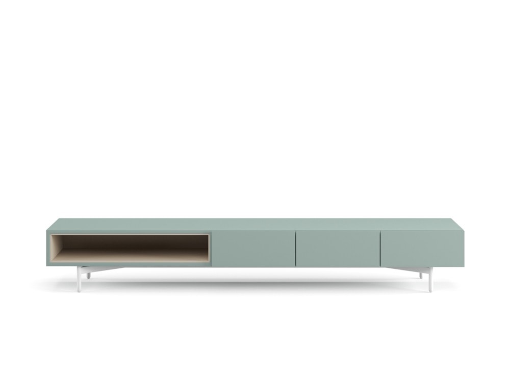 BR.SK Colored TV Unit - 3 Drawers
