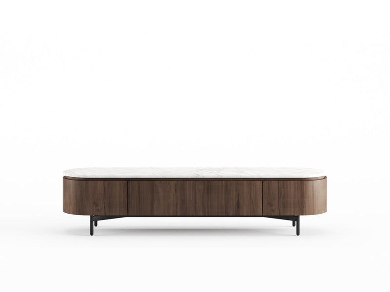RE.TO TV Unit — 200 cm / White Marble